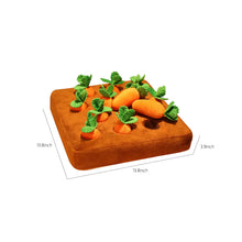 Plush Carrot Puzzle Toy for Dog Enrichment